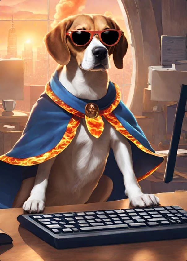 Zunderdog Mascot