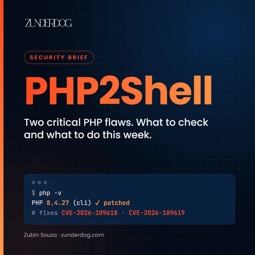 PHP2Shell Explained: Who's at Risk and What to Do This Week